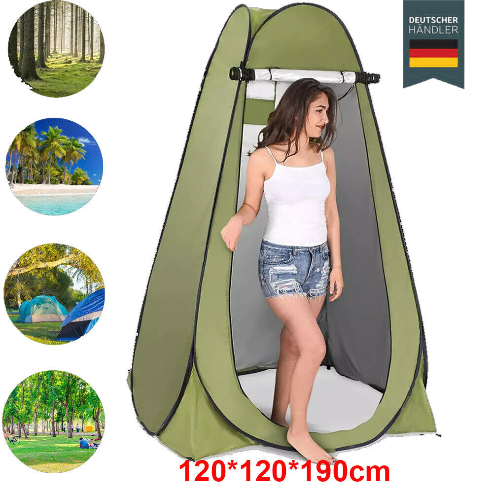 Outdoor Pop-up Sichtschutzzelt tragbar Camping Dusche WC Umkleidekabine Wandern