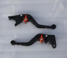 Leve Corte Frizione Freno Kawasaki Z750 Z800 Z1000 ZX6R ZX10R Nero Arancione