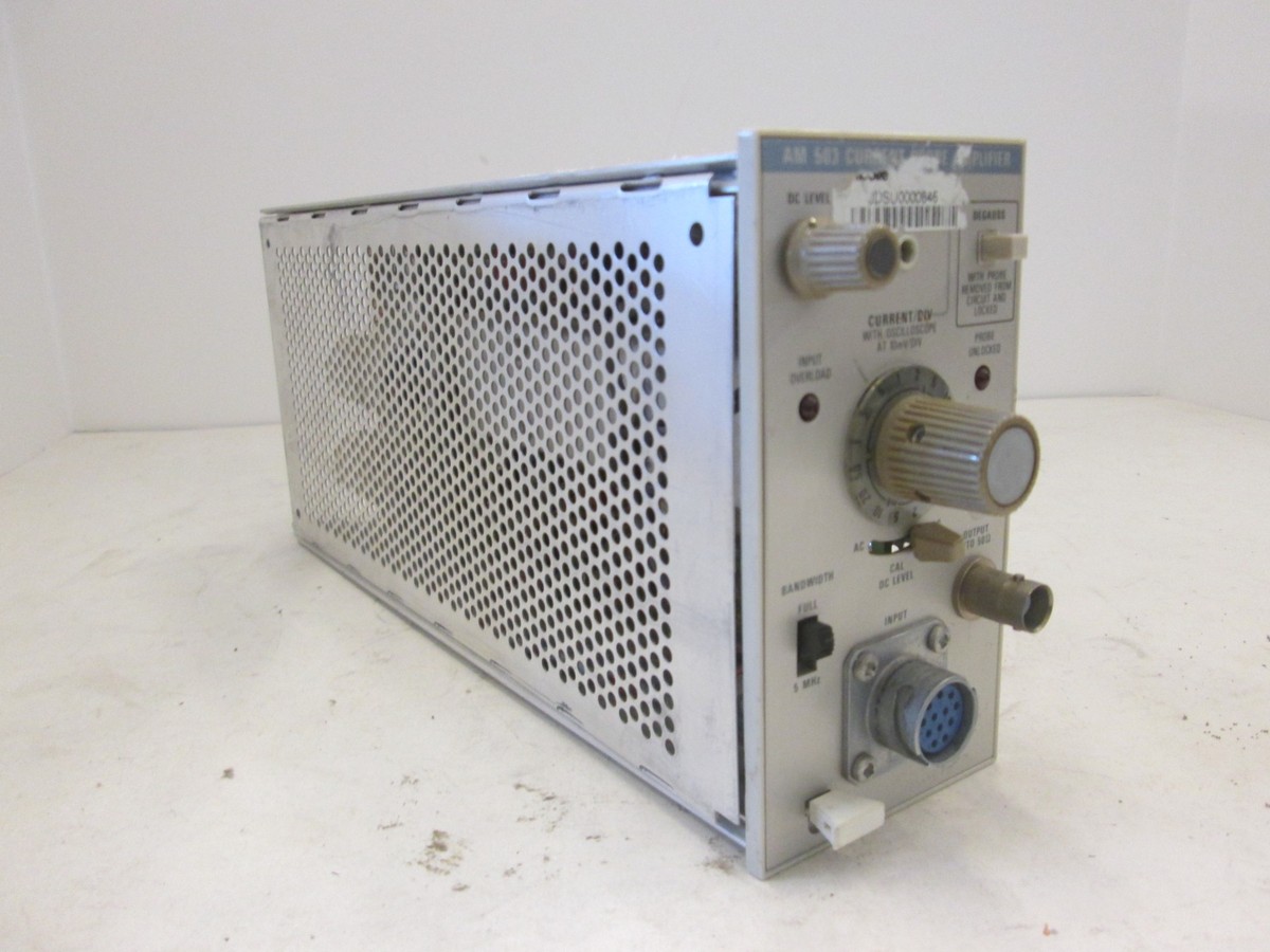 Tektronix, Current Probe Amplifier, AM 503, Used | eBay Tektronix, Current Probe Amplifier, AM 503, Used | eBay