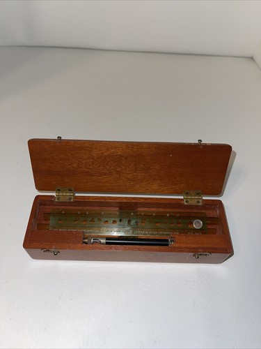 Juego de Letras de Plantillas WRICO de Colección - Wood-Regan Instrument Co. New York.T13 - Imagen 2 de 5