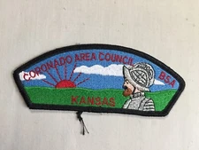 Coronado Area Council fully embroidered plastic back BSA CSP Patch