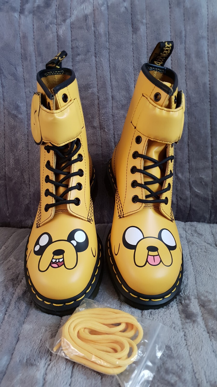 BNWB Dr Martens  1460 Adventure  Time Jake Boots, Size UK 4/37 RARE!