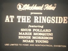   At the Ringside   1921 8mm Film, Snub Pollard, Beat Cop Serves Up A Beating