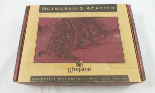 Vintage Kingston DataRX 56K CF CompactFlash Modem with PC Card Adapter (CIO56K) - 第 2/3 張圖片