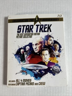 Star Trek: the Next Generation Motion Picture Collection (Blu-ray) NEW SEALED