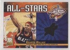 2000-01 Topps Reserve All-Stars Rasheed Wallace #TAS19 p7i