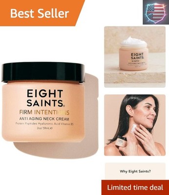 Firm Intentions Anti Aging Neck Cream, Natural & Organic, For Firming Skin an...