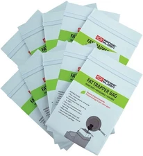 Range Kleen Fat Trapper Refill Bags 10 Pack Grease Storage Heat Safe NEW