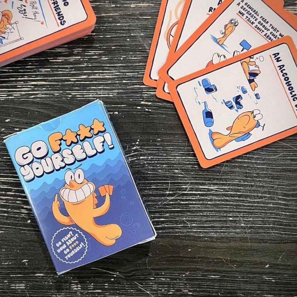 Go Fuc Yourself The Adult Go Fish Game You've Always Wanted Hilarious Card Game - image 2 of 4