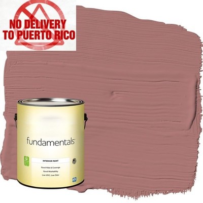 Fundamentals Cinnamon Diamonds / Rose Pink Semi-Gloss Interior Paint, 1 Gallon