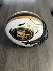 Deion Sanders Lunar Eclipse Speed Flex 49er Autographed Helmet Beckett Authentic