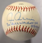Chris Chambliss Signed Official Rawlings Baseball With Inscription JSA COA