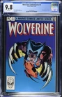 Wolverine Limited Series #2 CGC 9.8 White pages 1st full appearance of Yukio