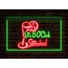 It's 5 O'Clock Somewhere Bar Beer Pub Illuminate Neon Sign Dual Color Two Tone