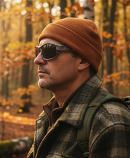 Camouflage Polarized Tactical Sunglasses Outdoor Sport Hunting Fishing Brown Len