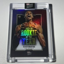 2023-24 Topps Now Victor Wembanyama #VW-6 /113777 (RC) Rookie Spurs