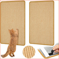 Kratzmatte Katze Wand Sisal Teppich 60X40Cm Kratzbrett FüR MöBel Schutz