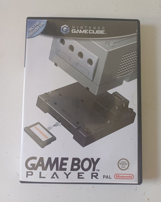 Nintendo GameCube Game Boy Player PAL DOL-017 + Start-Disk DOL-006(EUR) schwarz