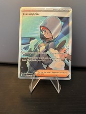 2024 Pokémon Shrouded Fable Trainer Supporter Cassiopeia 86 /64 Full Art Holo