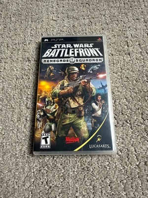Sony PSP Star Wars Battlefront Renegade Squadron Complete CIB