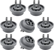 DD66-00023A Dishwasher Wheels Lower Upper Rack Roller (8Pack) Replacement for Ke