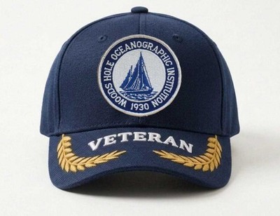 Customized Embroidered Hat Woods Hole Oceanographic Institution, Veteran Cap