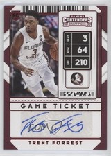 2020 Contenders Draft Picks Sticker Game Ticket Red Trent Forrest #129 Auto m5e