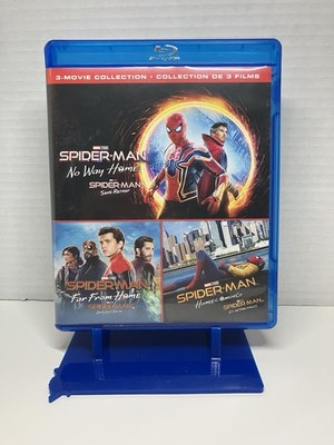 Spider-Man Home Trilogy - 3 Blu-Ray Movie Collection (Tom Holland