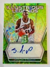 Shawn Kemp 2017-18 Panini Spectra Illustrious Legends Green Auto /25 Team Colour