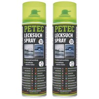 Petec 2X Lecksuchspray Lecksuche Spray 400Ml