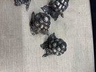 GRAPE SHAPE SILVER PLATED SALT PEPPER SHAKER W.B. CO. 1351 COPY R. set of 4 — photo 5