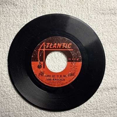 People Got To Be Free By The Rascals, 45RPM