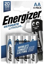 *BLISTER PACKS* 4 x ENERGIZER AA ULTIMATE LITHIUM BATTERIES SEALED 1.5v LR6 LR1