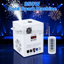 PAIDUN 850W Large Cold Spark Machine Sparkler Stage Effect 3.2-19.6FT Show Event