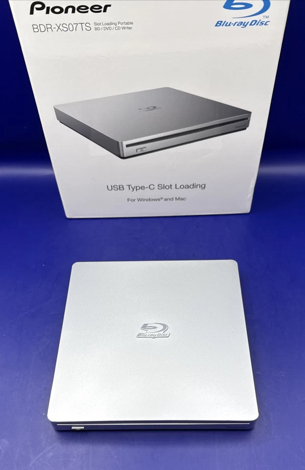 Pioneer BDR-XS07TS External Slim Portable Blu-ray Burner Excellent Condition - image 3 of 4