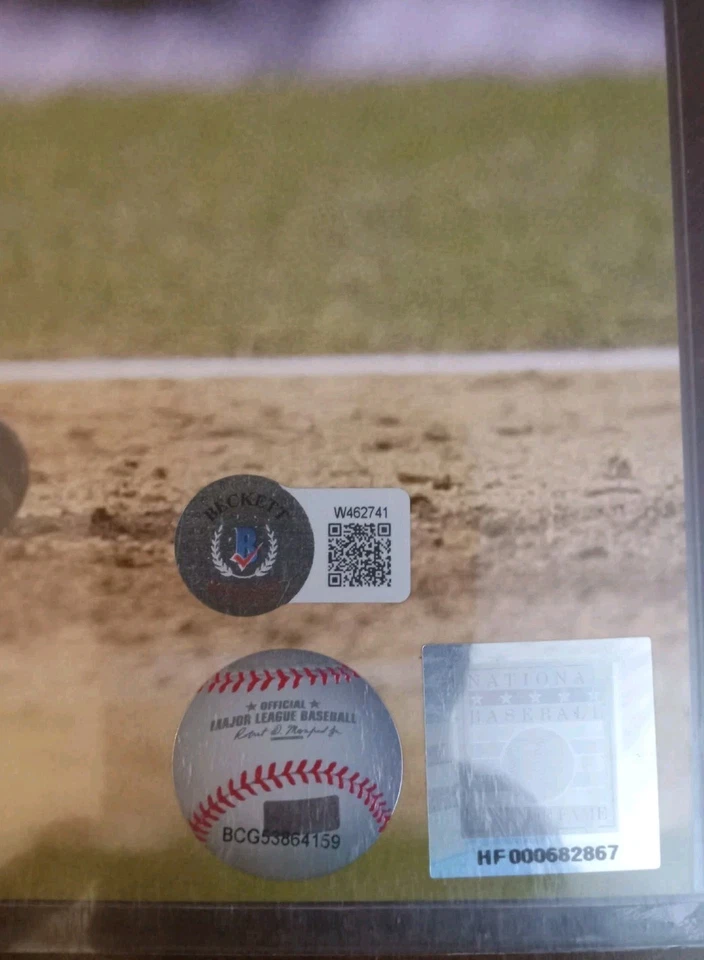 弗兰克·托马斯签名芝加哥白袜队16x20照片贝克特真品证明 — 第 3/3 张图片