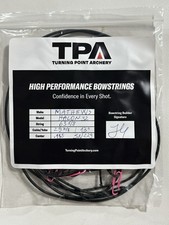 Mathews Halon 32 Custom Bow String and Cables. All Black 452xtra