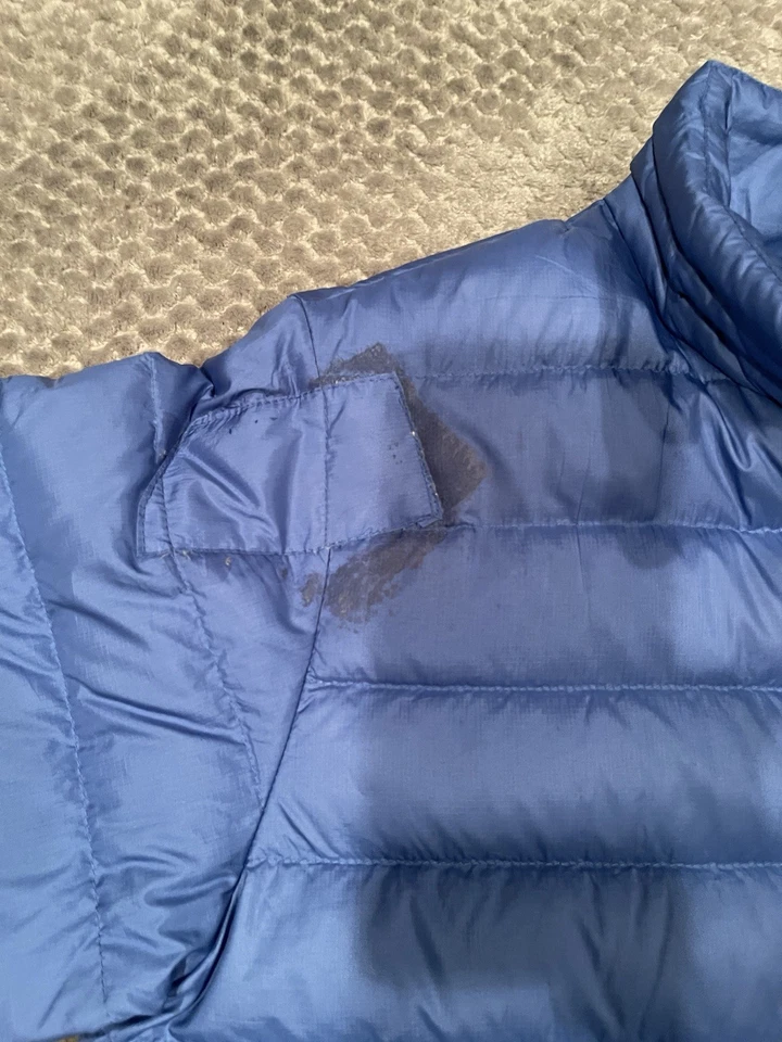 Boys XXL 16-18 Patagonia Blue Down Sweater Zip Up Jacket - Image 3 of 4