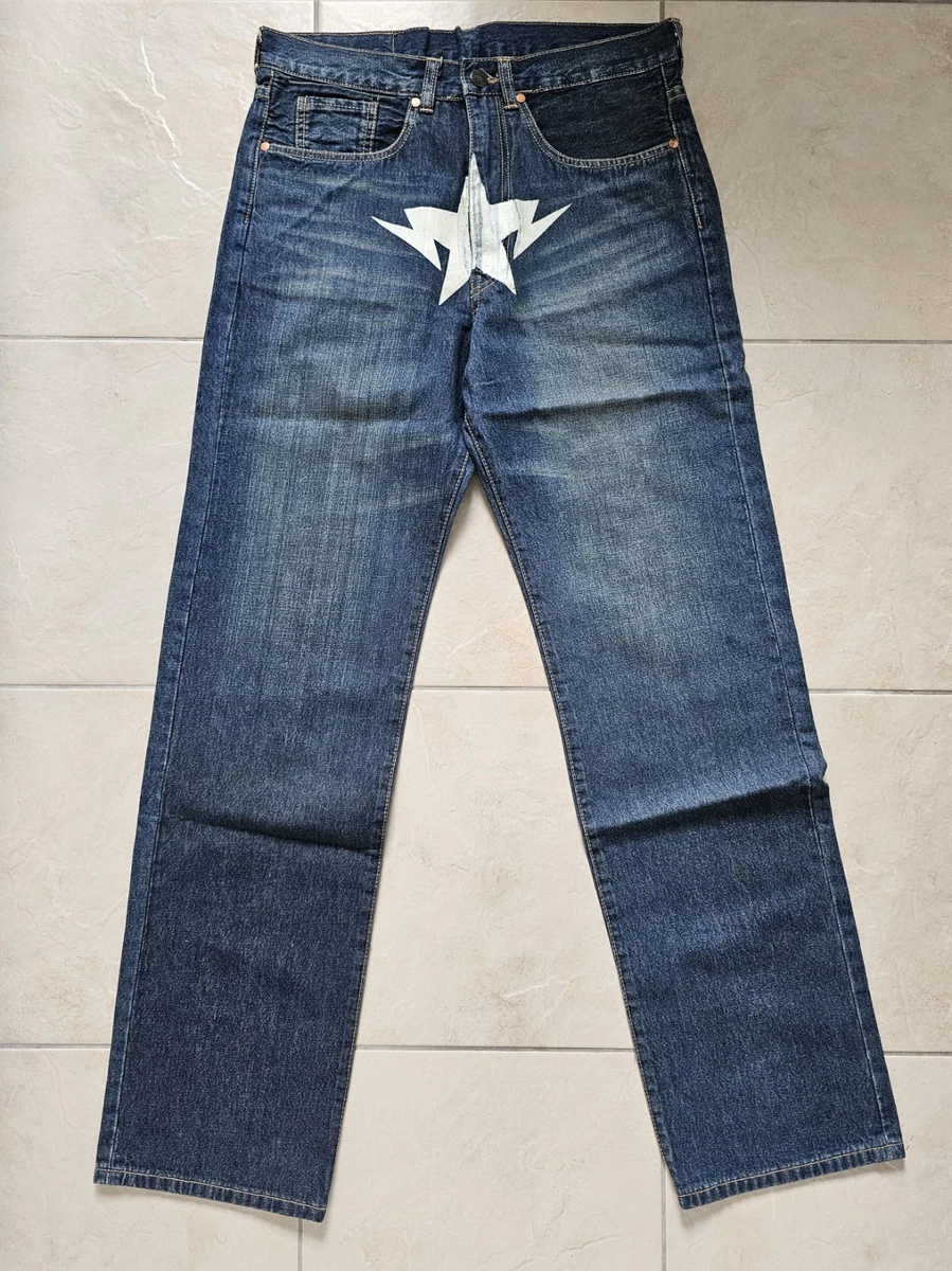 美品 初期 A BATHING APE フロントスター　デニム A Bathing Ape Denim Jeans for Men for sale | eBay