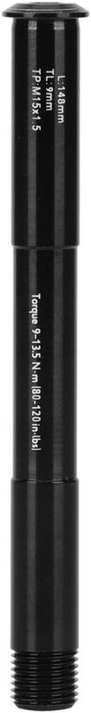 Keenso Bike Front Fork Axle, Bike Front Fork Axle Front Hub Tube Thru Shaft