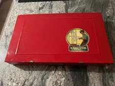 Vintage A.C. Gilbert Erector Set No. 10 1/2" Giant Power Plant 1954 Original Box