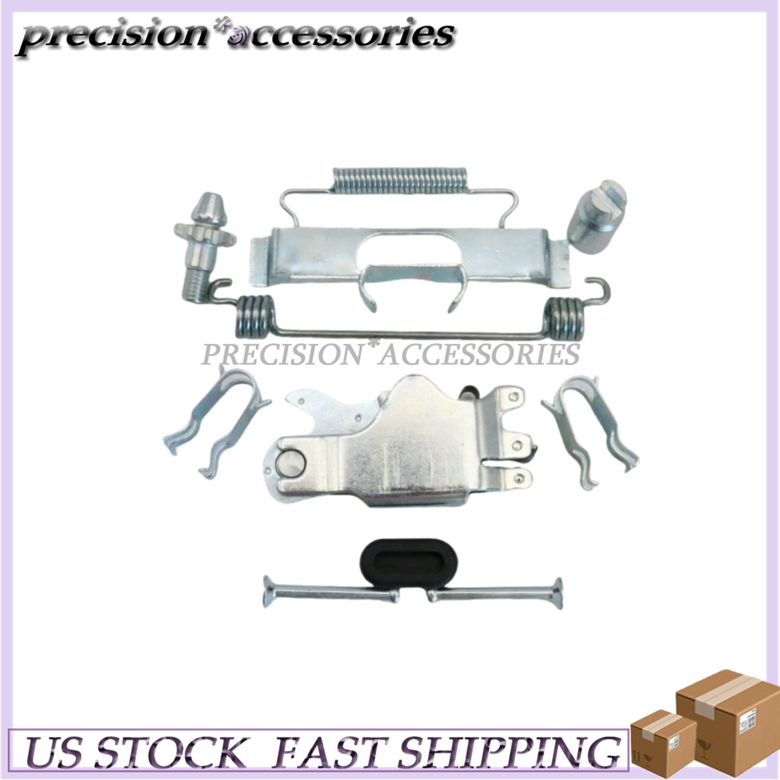 1 Set Parking Brake Shoes & Accessory Fastener Fits Maserati Ghibli Quattroporte