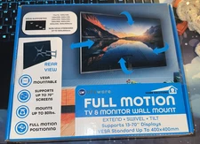 LW (Lifeware) Full Motion Mount TV & Monitor Wall Mount 13"-70" Displays 80lbs