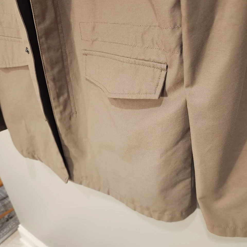 Chaqueta impermeable Five Four Fielder caqui tostado - Talla M Foto 4 de 4