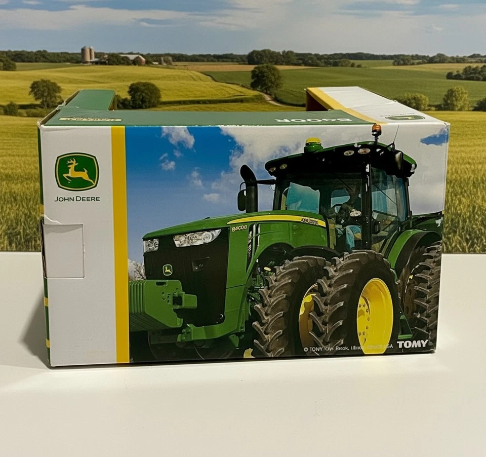 ERTL, John Deere 8400R Tractor, Triples, No. 45568, 1:32 Scale, Diecast, NIB - Image 3 of 4