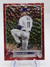 2022 Topps Update #US240 Shane Baz Red Foil /199