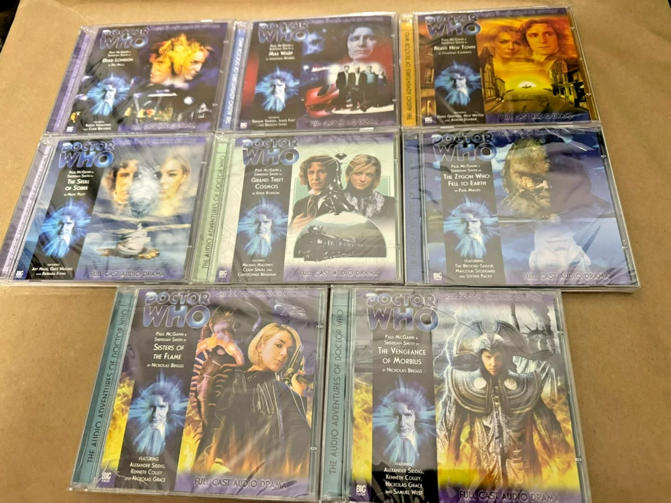 Big Finish Doctor Who - Eighth Doctor Adventures Season 2 - 8 x Audio CDs NEW - image 2 of 4