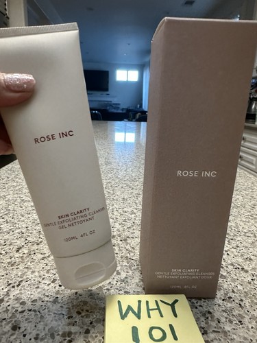 Rose Inc Skin Clarity Sanftes Peeling Reiniger 4oz/120mL VOLLE GRÖSSE VERSIEGELTE BOX - Bild 10 von 24