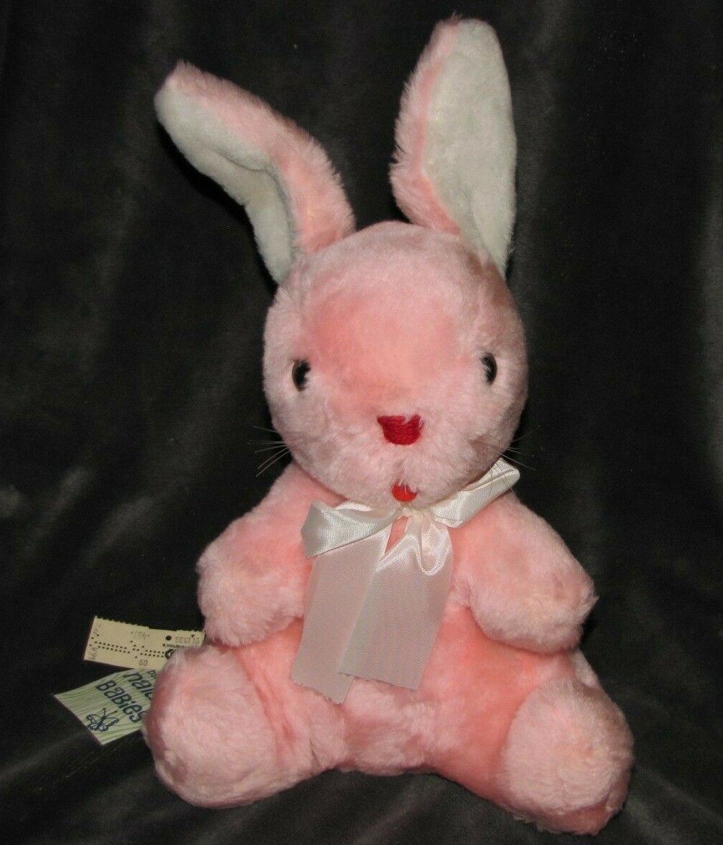 Dakin Nature babies Pink Bunny Rabbit # 1536 Rosie 9
