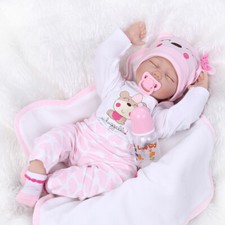 Newborn Cloth Body Gift Kids Full Body Realistic Reborn Silicone Baby Dolls